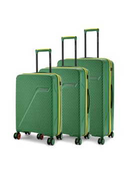 Nasher Miles - Unisex Montreal Hard-Sided Polypropylene Luggage Trolley Bag (Set of 3) (S/M/L)
