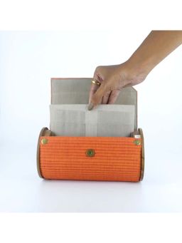 Lukka Chuppi - Saffron Sun Round Clutch