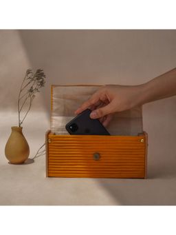 Lukka Chuppi - Mini Clutch Textured Yellow