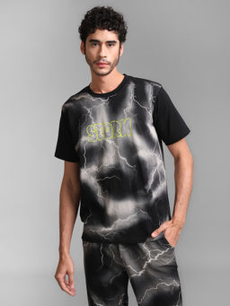 Kazo - Lightning Collection Printed Men T-Shirt