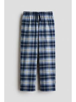 H&M - Boys Blue Patterned Flannel Pyjama