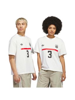 adidas Originals - White Printed Crew Neck T-Shirt