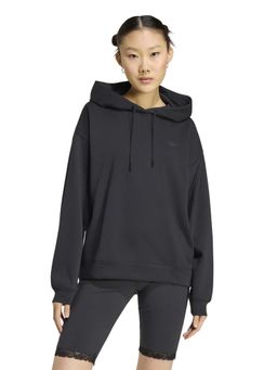 adidas Originals - Black Solid/Plain Hooded Hoodie