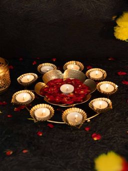 Gleevers - Uril Gold Decorative Bowl