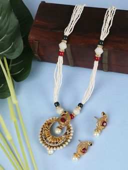 Anika's Creations - Traditional Gold Plated Jewellery Set