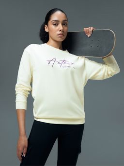 Technosport - Yellow Polyester Crew Neck Full Sleeves Sweatshirt