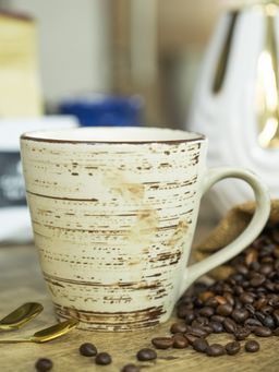 Voncasa - Ceramic Mug Cream