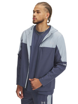 Under Armour - Men Grey Vanish Woven Utility Jacket