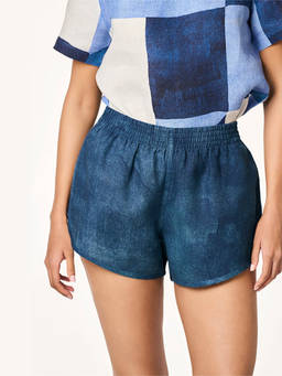 TERRA LUNA - Blue Lexi Shorts