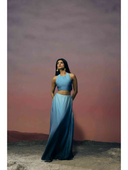 Ivory Rose - Blue The Azaria Co-Ord Set