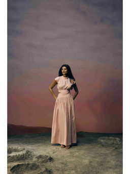 Ivory Rose - Peach The Blush Meridian Dress