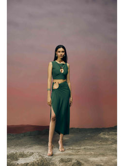 Ivory Rose - Green The Nerina Co-ord Set