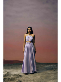 Ivory Rose - Lavender The Riviera Halo Dress