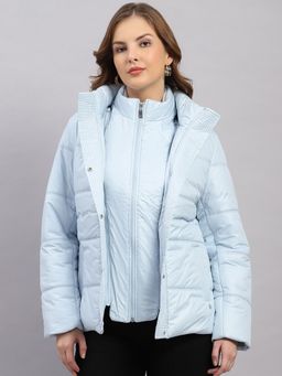 Monte Carlo - Women's Regular Fit Solid Zipper Full Sleeve Jacket