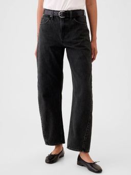 GAP - Women's High-Rise Relaxed Wide-Leg Pocket Jeans