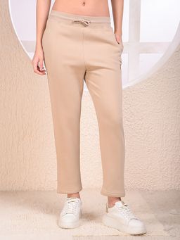 CRIMSOUNE CLUB - Women's Beige Track Pant