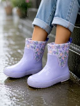 Little Surprise Box - Ms. Lavendar Taylor Rubber Rain Gumboots for Kids - Lavender