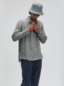 TERRA LUNA - Men Grey Azores T-Shirt