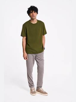 TERRA LUNA - Men Green Pico T-Shirt