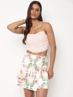 Missguided - Drape Front Bandeau Corset