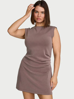 Victoria's Secret - Women Brown Modal Cap Dress