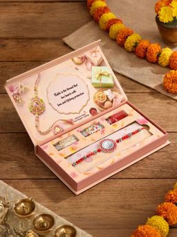 TOUCH925 - All-in-One Pure 925 Silver Rakhi Ritual Gift Pack