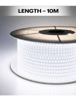 SPARKWORLD - 1200 LEDs 10 m White Steady Strip Rice Lights (Pack of 1)