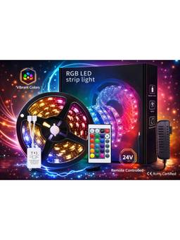 SPARKWORLD - 300 LEDs 5 m Multicolor Color Changing Strip Rice Lights (Pack of 1)