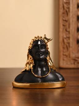 TOUCH925 - Adiyogi 24K Gold Plated Idol