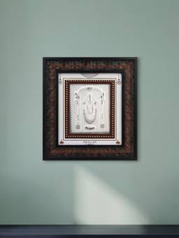 TOUCH925 - 999 Silver Tirupati Balaji Frame