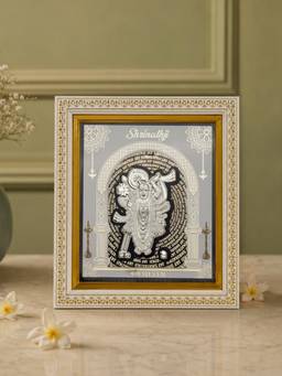 TOUCH925 - 999 Silver Shrinathji Wall Frame
