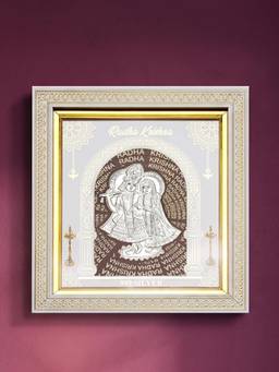 TOUCH925 - 999 Silver Radha Krishna Frame