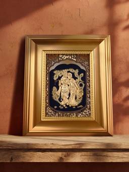 TOUCH925 - 24K Gold Radha Krishna Frame