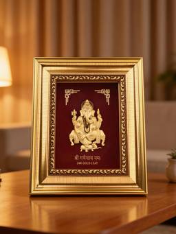 TOUCH925 - 24K Gold Foil Ganesh Frame