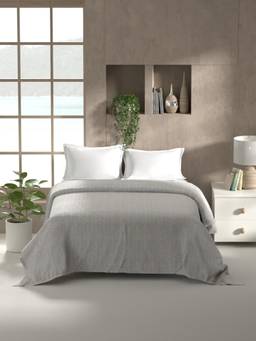 KOPA - Silky Soft Microfiber Dohar -1Pc Double Size (Monarca) Abstract-Brown