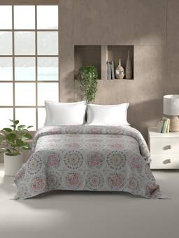 KOPA - Silky Soft Microfiber Dohar -1Pc Double Size (Monarca) Floral-Multi