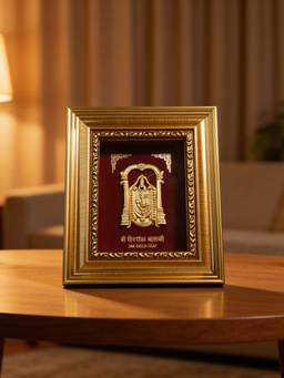 TOUCH925 - 24K Gold Foil Tirupati Balaji Frame