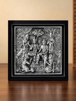 TOUCH925 - 999 Silver Plated Ram Darbar LED Frame