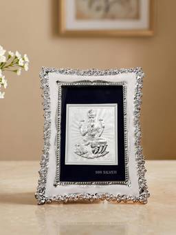 TOUCH925 - 999 Silver Lakshmi Ji Frame
