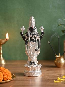 TOUCH925 - 999 Silver Plated Balaji Idol