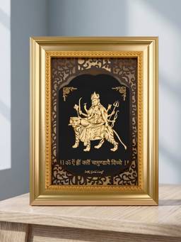 TOUCH925 - 24K Gold Foil Maa Durga Frame