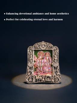 TOUCH925 - 999 Silver Radha Krishna Frame