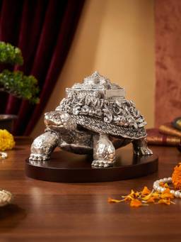 TOUCH925 - Pure 999 Silver Plated Meru Sri Yantra