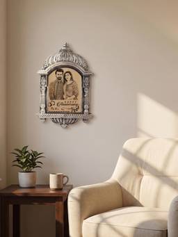 TOUCH925 - Pure 999 Silver Plated Decorative Pooja Frame