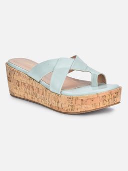 VALIOSAA - Green Solid-plain Wedges