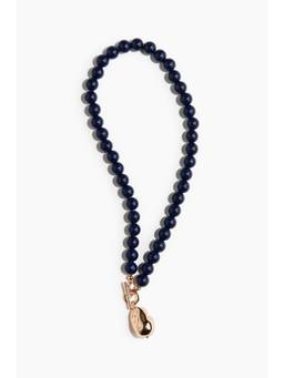 H&M - Women Navy Blue Beaded necklace