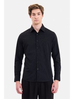 Snitch - Black Stripes Full Sleeves Shirt
