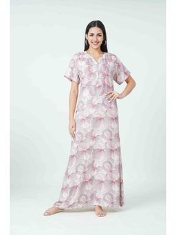 July Nightwear - Multi Color Rayon Nightdress