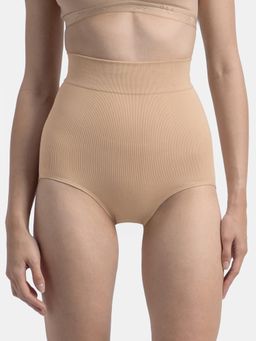 Jockey - SH14 Women High Waist Microfiber Elastane Seam free Bikini Shapewear - Skin