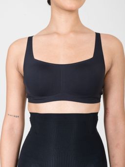Shapercult - Black Cotton Shaper Bra